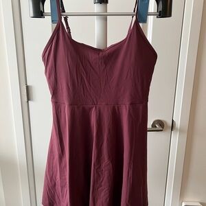 Halara mini dress with built in bra and shorts